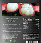 Mangosteen Powder Pericarp 1.1 lb. | Pure No Fillers Antioxident Superfood