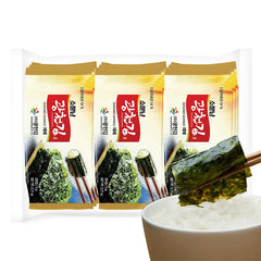Organic Seasoned Roasted Seaweed Snacks 5*18 PK Sea Salt. Seaweed