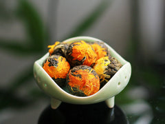 HelloYoung 108g Yunnan Pu-erh Tea Raw Tea Rose Black Tea Dragon Pearl Jasmine Dragon Pearl