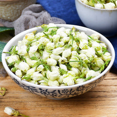 HelloYoung 50g Organic Jasmine Buds Tea High Quality Jasmine Herbal Tea Dried Mo Li Hua Tea