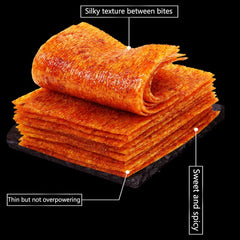 10 Packs Spicy Slices 180g Classic Chilli Chips Latiao Spicy Chinese Snacks
