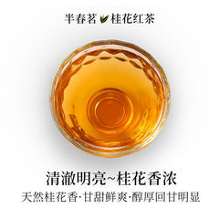 Authentic Osmanthus Black Tea 2024 New Wuyi Xiaozhong Flower Fragrance Gift Tea