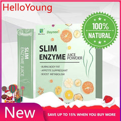 Slimming Tea Enzyme Herbal Powder Flat Belly Lose Weight Detox Juice Tea 6g*12