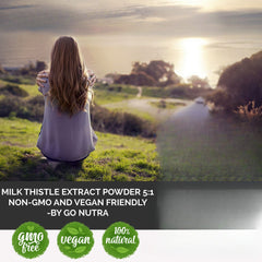 Milk Thistle Seed Powder 1.1lb Silybum Marianum