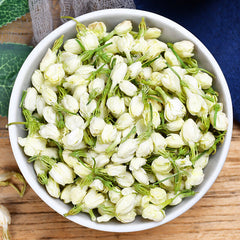 HelloYoung High Quality Jasmine Tea Leaves Jasmine Pod Tea Fresh Dried Jasmine Flowers 50g