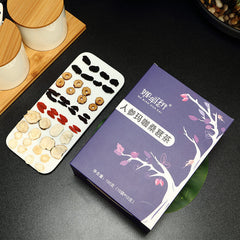 HelloYoung Ginseng Huangjing Wubao Tea Goji Mulberry Red Jujube Health Preserving Tea