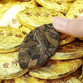 Organic Leaf Shape White Tea Leaves Compressed Old White Tea Cake 250g