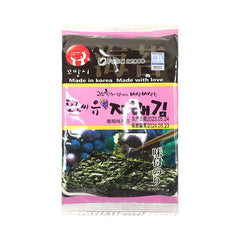 15 Packs Organic Kimnori Seasoned Roasted Seaweed Snacks - Sea Salt Grape Flavor