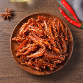 Spicy Silver Fish 500g Dried Small Fish Instant Chinese Specialty Seafood Snacks