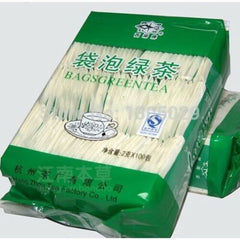 HelloYoung 2g*100bags Longjing Tea Teabags 200g Chinese Green Tea Dragon Well Green Tea Bag