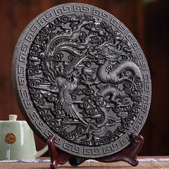 HelloYoung Dragon & Phenix Da Hong Pao Tea Cake Big Red Robe Tea Wuyi Oolong Tea 500g