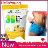 30Days Detox Flat Tummy Tea Traditional Herbal Diet Weight Loss Tea Senna Unisex