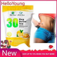 30Days Detox Flat Tummy Tea Traditional Herbal Diet Weight Loss Tea Senna Unisex