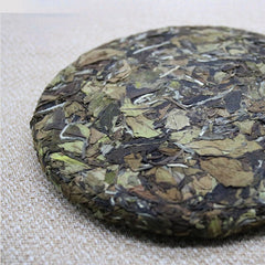 HelloYoung Organic Spring White Tea Shoumei White Tea Cake Small Leaf Tea 350g Health Care