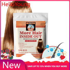 Fast Hair Growth Treatment Tea Follicle Regrowth Herbal Care for All Hair Types
