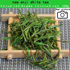HelloYoung New Organic White Tea Super Anji baicha needle Tea for Health Care Tea 100g