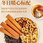 Apple Cinnamon Black Tea Bags for Winter Hot Drinks and Fruit Wine Tea for Women