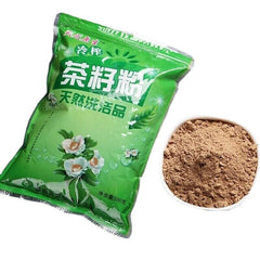 HelloYoung 500g Pure Tea Seed Powder Shampoo Hair Top Natural Cleansing Powder Dish Wash