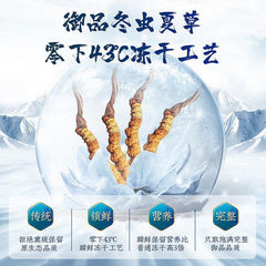 Cordyceps Sinensis Plump and Non-breaking Grass 4 Pieces/g Dong Chong Xia Cao