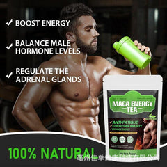 Maca Energy Men's Tea Strenth Herbal Enhance Natrual Healthy Drink Herbal Tea