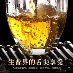 HelloYoung Yunnan Banzhang Ancient Qiao Mu Round Artisan Handcrafted Pu'er Tea 357g/12.59oz