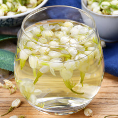 HelloYoung High Quality Jasmine Tea Leaves Jasmine Pod Tea Fresh Dried Jasmine Flowers 50g