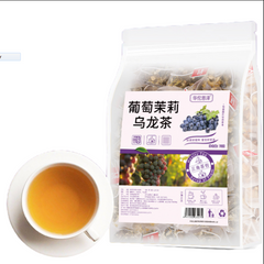 HelloYoung Grape Jasmine Oolong Tea 75g/bag Cold Brew Tea Flower Fruit No-boil Brew Tea Bag