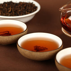 500g Yunnan Puerh Tea 2018 Menghai Ancient Tree Golden Bud Loose Tea Cooked Tea