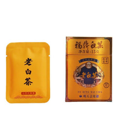 HelloYoung Fuding White Tea Shoumei Old White Tea Small Square Piece Bag Cookie Tea 150g