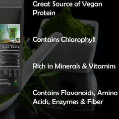 Spirulina Powder Organic 100% Pure Non-Gmo Non-Irradiated 1.1 lb - 17.6 ounce