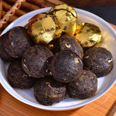 500g Yunnan Pu'er Ripe Tea Glutinous Rice Aroma Xiaotuo Tea Strong Aroma Type