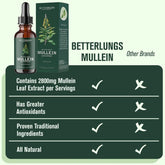 Mullein Leaf Extract Drops Health Care All-natural Ingredients
