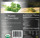 Kale Powder Organic 100% Pure 1.1 lb. Non Gmo Superfood Organic Kale