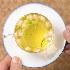 HelloYoung Fuzhou Jasmine Tea Extra Strong 200g Cans of Tea Strong Aromatic Green Tea