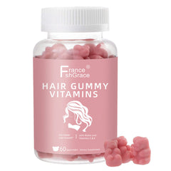 Hair Gummies Hair Regrowth Conditioning & Anti-Hair Loss Gummies 60 Capsules