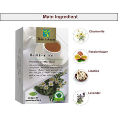 Bedtime Tea Healthy Herbs Organic Natural Herbal Sleep Well Bedtime Tea 2.5g*20