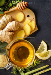 Natural Ginger Silk Tea Protects Stomach Promotes Digestion Dispel dampness
