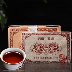 1000g Menghai Ecological Big Organic Puerh Ripe Tea Brick Pu-Erh Black Tea