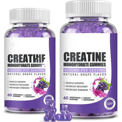 肌酸软糖creatine gummies Workout Fudge Energy Supplement 60 pills