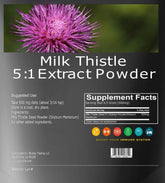 Milk Thistle Seed Powder 1.1lb Silybum Marianum