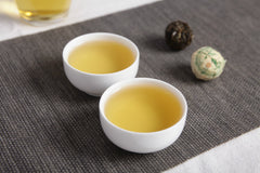 Yunnan Puerh Tea Icelandic Island Sheng Longzhu Arbor Tea, Mini Tuocha 500g