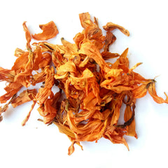 Wholesale Whole Piece Dried Lily Flower Orange Color Lilium Flowers 250g