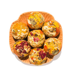 10 Pcs Handmade Health Tea Blooming Tea Mix Dried Flower Tea Ball