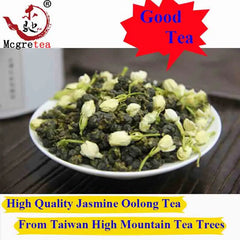 HelloYoung New Fresh Tea Taiwan High Mountain Jasmine Oolong Tea 250g Good Green Tea