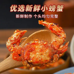 Seafood Snacks Instant:Sweet & Spicy Crispy Dried Baby Crab