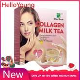 Collagen Milk Tea Stylish and Beauty Protein Powder Instant Powder 10g*10bags