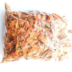 Wholesale Whole Piece Dried Lily Flower Orange Color Lilium Flowers 250g