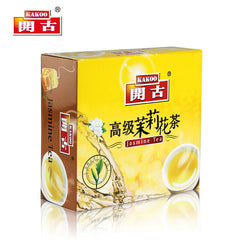 HelloYoung Double Piece 100 bags of Premium Jasmine Tea Double Chamber Bag Tea 220g