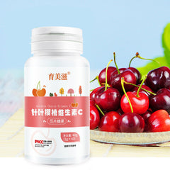 Acerola Cherry Vitamin C Vitamin Dietary Nutrition Vitamin C Chewable Tablets