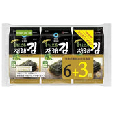 Organic Kimnori Seasoned Roasted Seaweed Snacks - Sea-Salt 4g*27 Packs